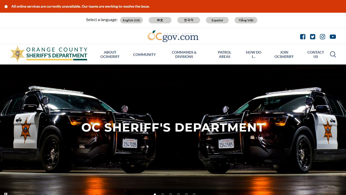 Get Inmate Information... - Orange County Sheriff's Department